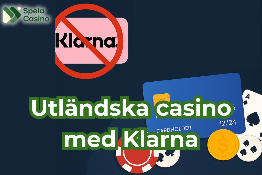 Utländska casino med Klarna